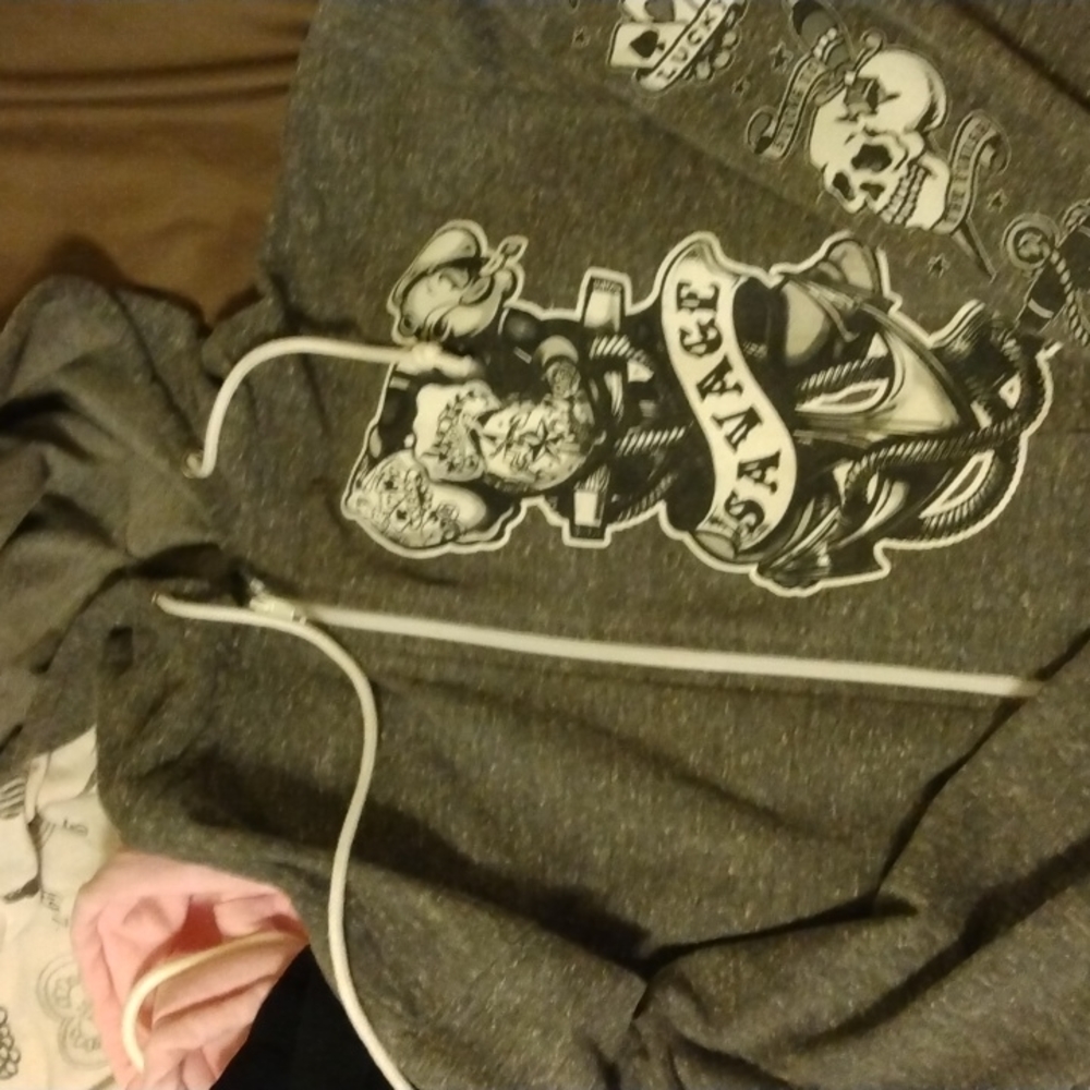 Large POPEYE vintage savage style jacket